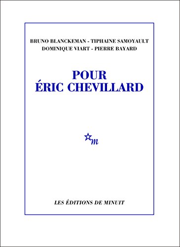 Pour Éric Chevillard (ESSAIS) Francais PDF
