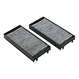 1Pair Car External Cabin Air Filter Element, Compatible For BMW, 64119248294 64316945586 Fit for