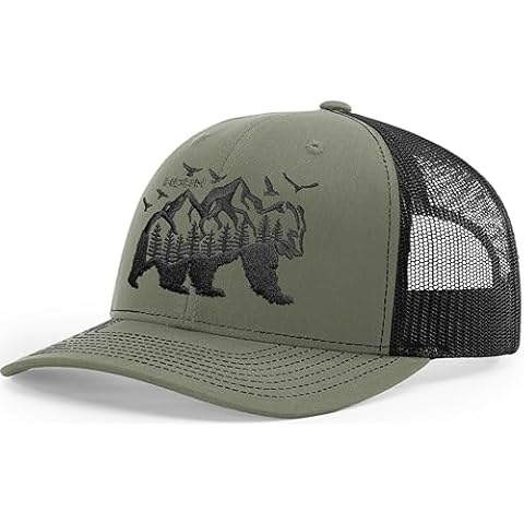 HORN GEAR Trucker Hat - Bear Hat Edition (Loden/Black) Cover