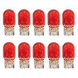 ESWW 7440 Brake Light Bulb 10 PCS T20 7440A WY21W Turn Signal Bulb Single Filament Light Bulbs
