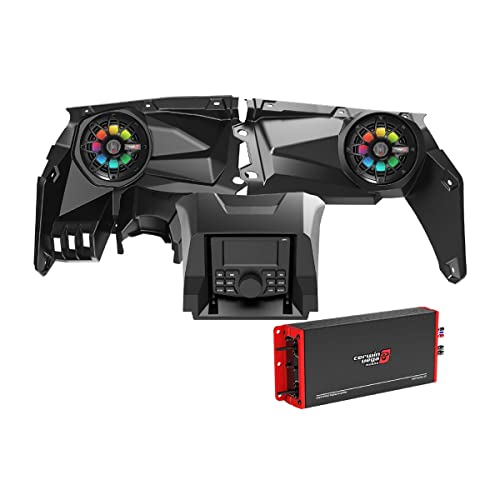 Kit de audio para Can Am Maverick X3 2017+ con amplificadores y subwoofer