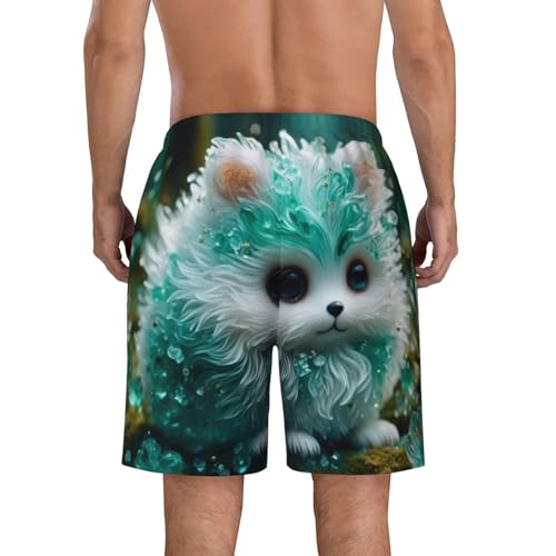 Men's Beach Shorts Animal Creature Mens Swim Trunks Board Shorts with Pockets Swimwear Bathing Suits4
