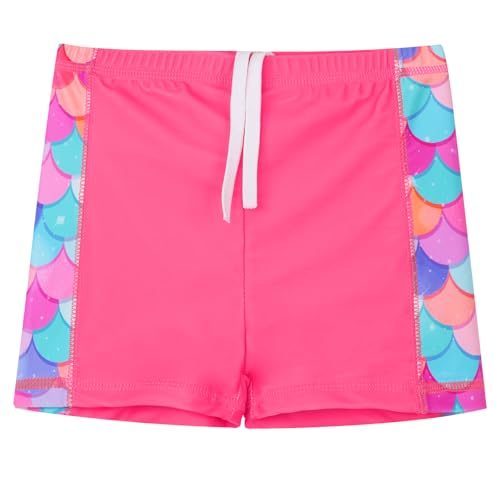 Image of TFJH E Girls Short Sleeve Swimwear Two Piece Swimsuit UPF 50+ Rash Guard Sets UV 3-12Y