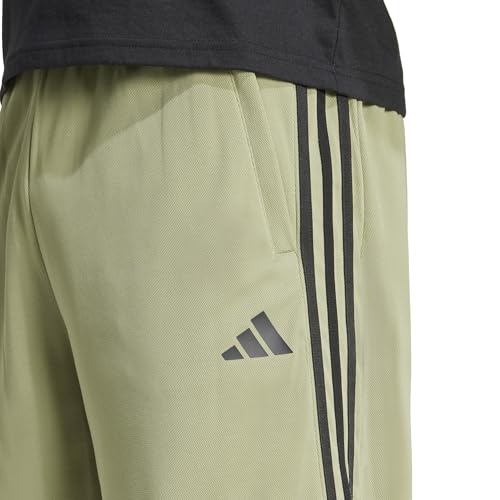 Image of adidas Tr-ES PIQ 3Sho Men Blue Training Shorts Size -