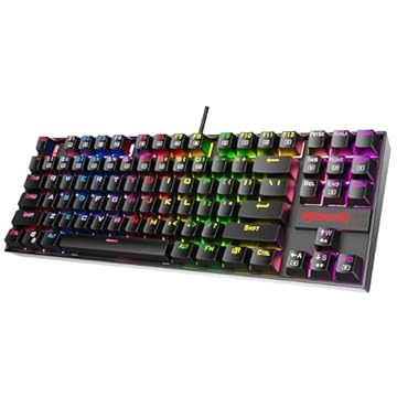 Teclado Gamer Redragon Kumara Mecanico Rgb Switch Azul, K552rgb-1