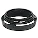 Haoge LH-ZV05 Round Metal Lens Hood for Carl Zeiss Biogon T* 2/35 35mm f2 ZM, C Biogon T* 2.8/35 35mm f2.8 ZM, Planar T* 2/50 50mm f2 ZM; Voigtlander NOKTON Classic 35mm f1.4 VM, 40mm f1.4 VM as LH-6