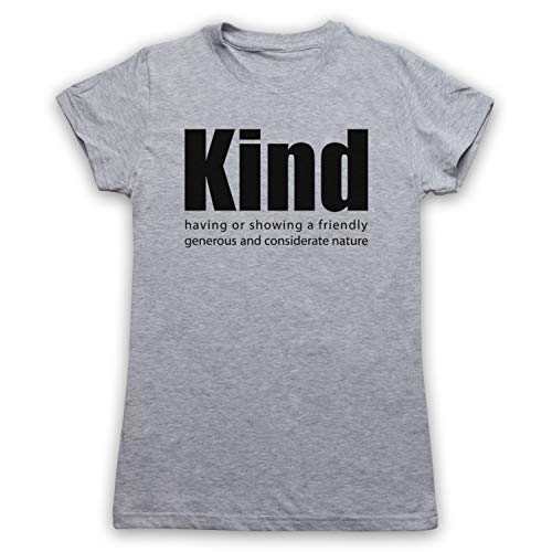T-Shirt des Femmes Kind Definition un coton doux contre les irritations