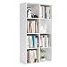 Homfa Estantería Librería Estantería para Libros Estantería de Pared Estantería Almacenaje con...