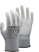 XSHIELD 17-PUG,Polyurethane/Nylon Safety WORK Glove,12 Pairs (Large, White)