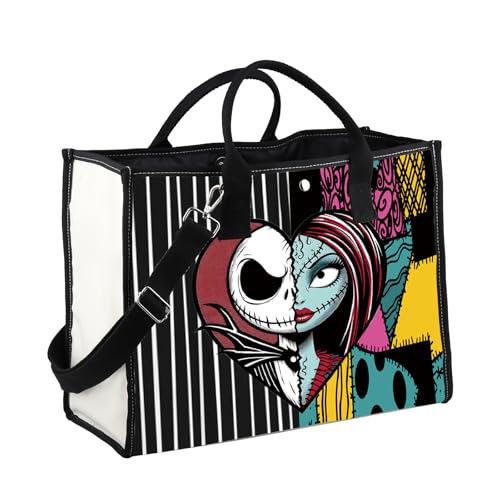 VAMSII Night Tote Bag J & S Fans Merchandise Night Halloween Shoulder Bag