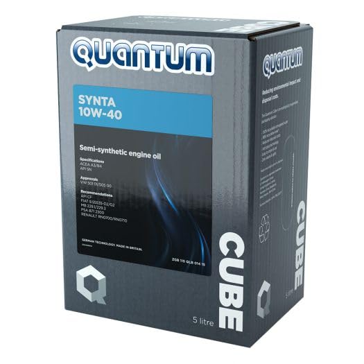 5 Litre Quantum Synta Semi Synthetic Blend Motor Oil 10W 40 Engine Oil