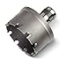 Jancy Slugger by Fein - KBH Carbide Tip Hole Saw with QuickIn-Plus Mount for Pipes - 1/4" Cutting Depth, 1-3/4" Bore Diameter - 63131619010