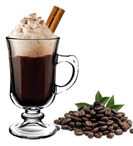 6 Xícaras Caneca Taça Vidro Café Capuccino Chocolate 265