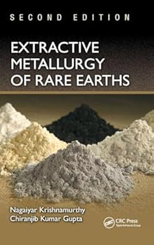 Hardcover Extractive Metallurgy of Rare Earths Book