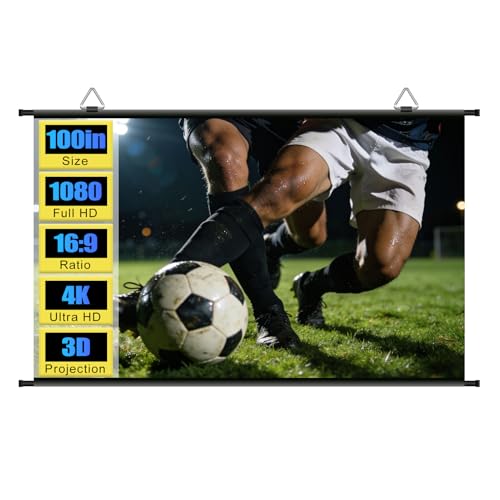 100 inch Projector Screen ALR Projection Screen for Indoor Outdoor