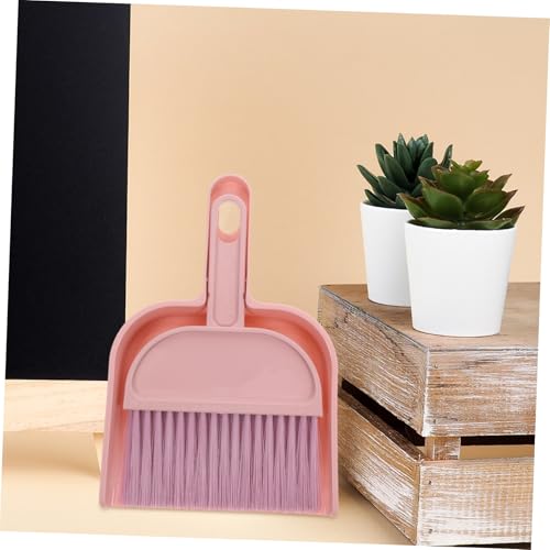VALICLUD Mini Besen und Kehrschaufel Set für Kompakt und Langlebig aus PP und Nylon Vielseitig für Zuhause Büro und Auto Platzsparend und Einfach zu Reinigen für Jungen und Mädchen – Bild 7