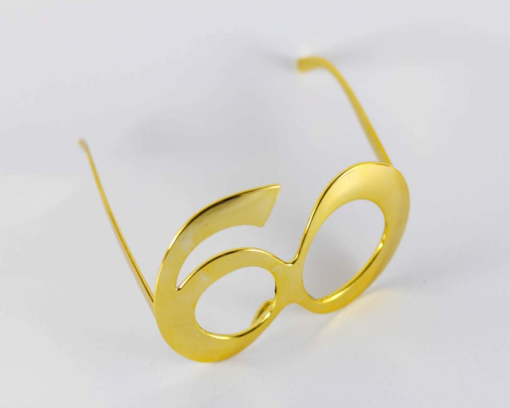 See full amazon price history chart for Wanna Party 60th Birthday Fun Shades (Gold) Wanna Party 60th Birthday Fun Shades (Gold) (B07H6GY59G) Amazon Price History, Amazon Price Tracker