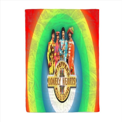 AMNOOL The Beatles Couvertures à imprimé 3D en flanelle moelleuse et confortable pour toutes les saisons, adaptée aux enfants et aux adultes 180 x 200 cm - Les Beatles, Paul McCartney, John Lennon, RIngo Starr, George Harrison AMNOOL The Beatles Couvertures à imprimé 3D en flanelle moelleuse et confortable pour toutes les saisons, adaptée aux enfants et aux adultes 180 x 200 cm – Image 8