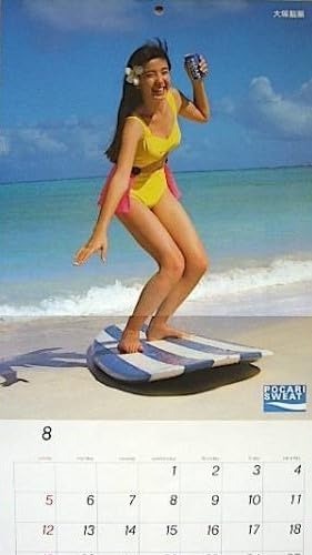Amazon.co.jp: ポカリスエット 宮沢りえ カレンダー 1990年 POCARI