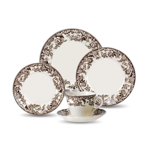 Spode Delamere 5-Piece Place Setting – Rich...
