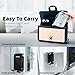 TOPGO Cell Phone Stand, [Stable & Height Adjustable] Foldable Cellphone Holder for Desk, Office Desktop, Bedside Table, Compatible with iPhone 14/Smartphones/iPad Mini (Black)