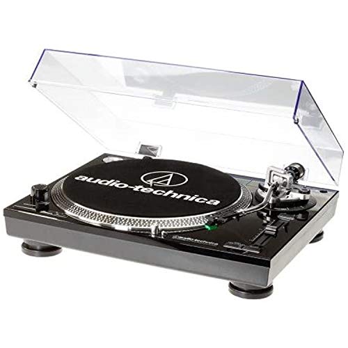 6 mejores tocadiscos 24 Audio-Technica AT-LP120USBHCBK - Giradiscos profesional de tracción...