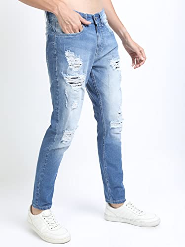 Image of Ketch Men's Tapered Fit Mid Rise Jeans (Stretchable)