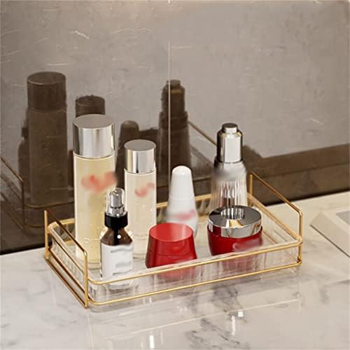 Single-layer Storage Box Tray Bathroom Toilet Cosmetics Rack Wash Washstand Say You image 5