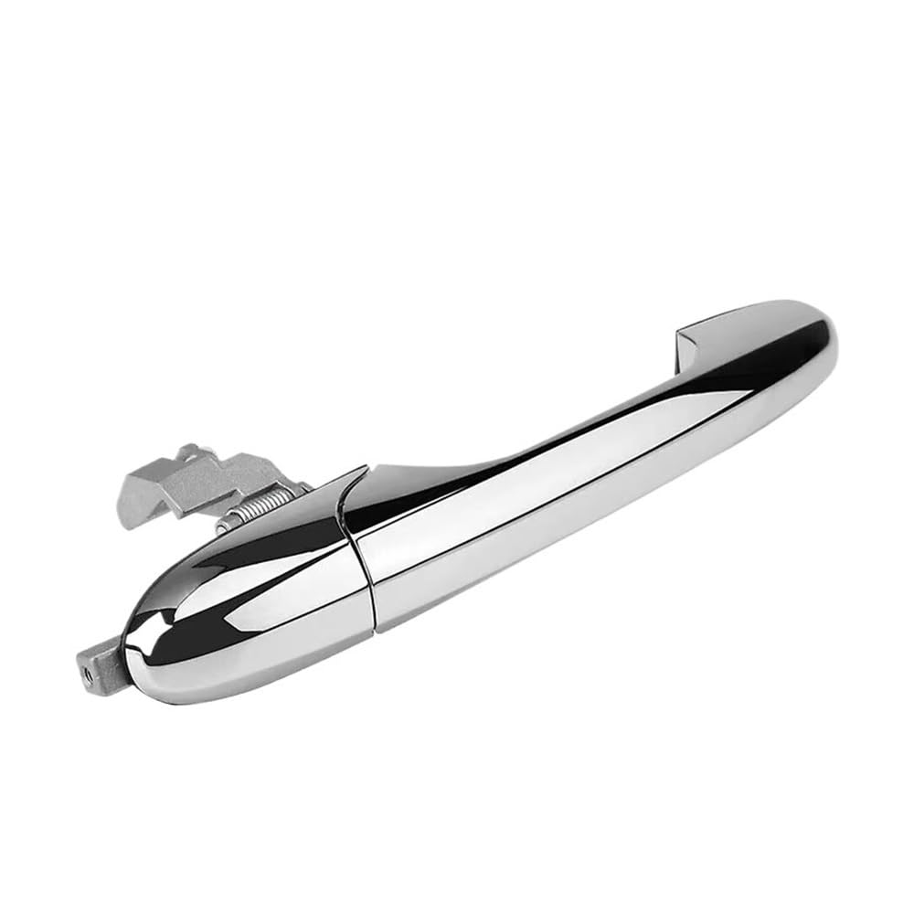 RAtsch Car Side Exterior Door Handle for 500 for 500C 2007-2018 Left/Right Hand Drive Exterior Door Handle Chrome 68069943AC 68069942AB Car Replacement Accessories(LHD Passenger Side)