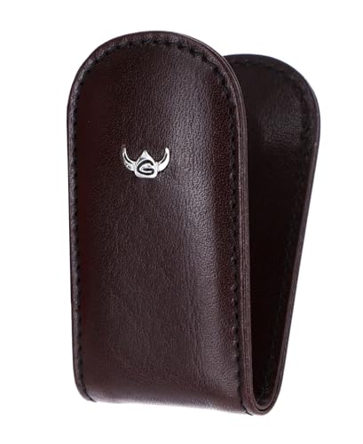 Pince à billets bordeaux Golden Head pour ranger vos billets fine