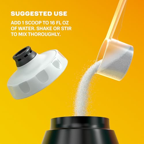 Image of PRIME HYDRATION+ Electrolyte Powder, Lemonade, Sugar Free Hydration Drink Mix with Potassium, Magnesium & B Vitamins to Replenish Fluids, Caffeine Free, 6 Gallon Tub, 48 SRV