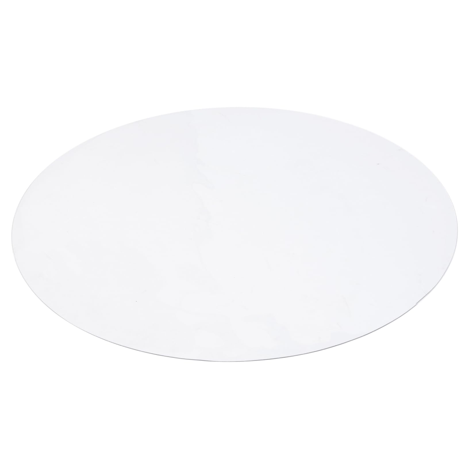 HOLIDYOYO PVC Transparent Table Mat Vinyl Placemats Wipeable Round Placemat Wipeable Tablecloth Table Pads for Dining Room Table Coffee Table Cover Round Tablecloth Clear Placemats