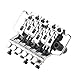 Neck Lock Great Workmanship Guitar Spring Stabilizer, Bridge System, for Guitar Lovers Beginner (Silver)