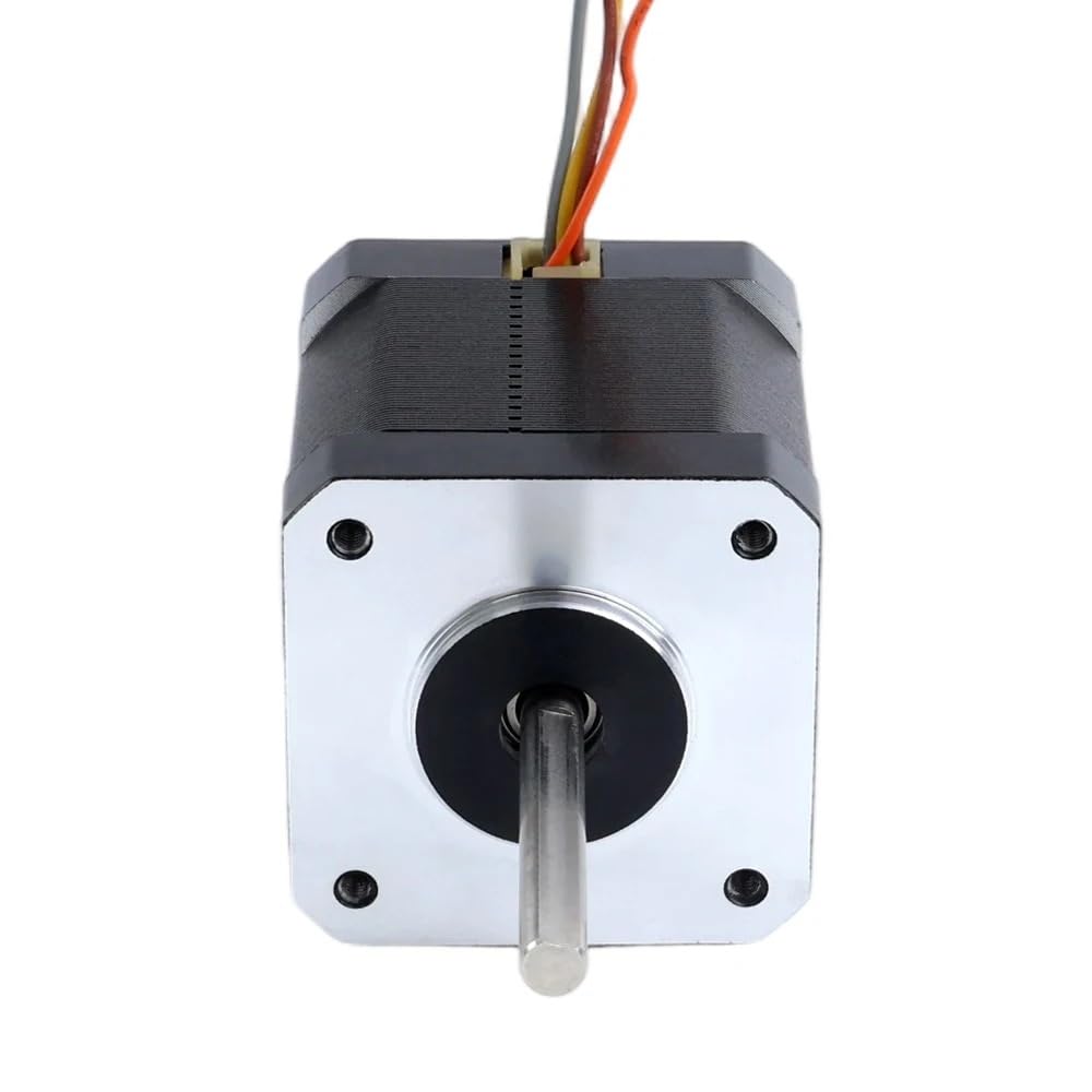 For STEPPERONLINE Nema 17 Motor Paso A Paso De Alta Temperatura 38mm Φ5mm Eje De Corte D 55Ncm 42 Pasos Aislamiento Clase H 180C Y Conector