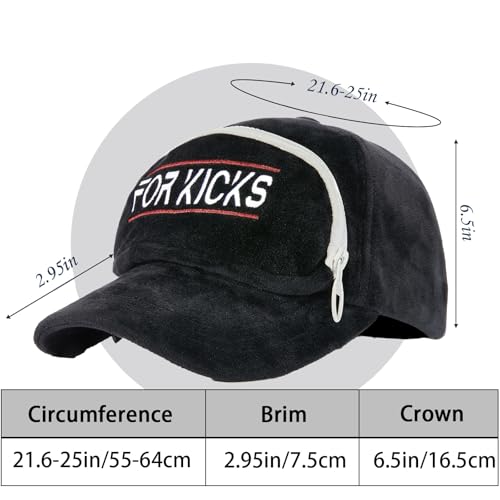 Image of Baseball Cap for Women Men - Adjustable Size Hat | Sun Protection,Colourfast,Moisture Wicking,Ponytail Hole,Wrinkle Free