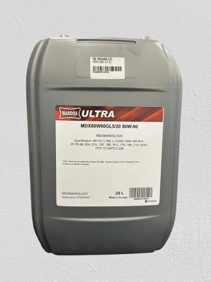 MDX80W90GL5/20, Olio per Ingranaggi Automotive 80W-90, 20 Litri