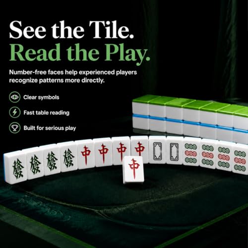 Mesa plegable automática de Mahjong con diseño silencioso miniatura 6