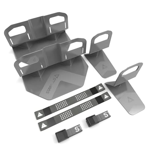 Stayhold, Sidekick Rubber Liner Shopping Holders with Quickstrap Set - 2 Sidekick Medium, 2 Quick Straps, 2 Sidekick Small, 2 Utility Straps