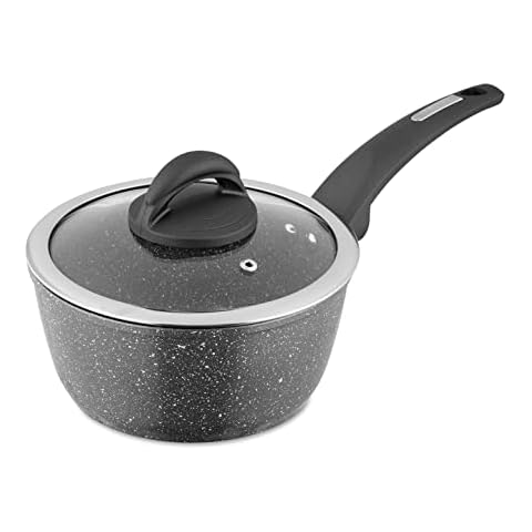 Tower T81217 Non-Stick Saucepan with Soft Handle Cover