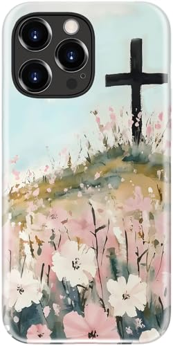 Esdot Cute Case for iPhone 13 Pro,Compatible with Magsafe,Trendy Floral - image 1