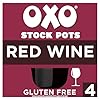 OXO Stock Pots Rich Flavoursome Blend of Red Wine, 4 x 20 g (80 g) – OXO