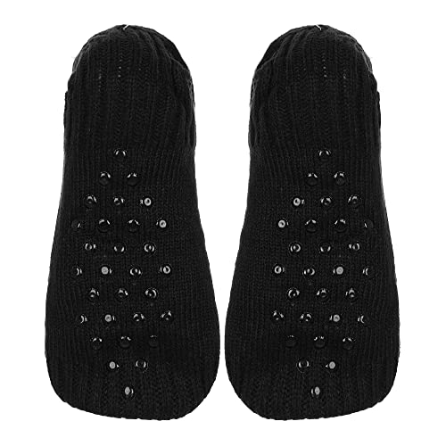 Zyzx Animal Fuzzy Slipper Socks For Women With Grips Winter Cozy Knit Cute Fuzzy Socks Non Slip Sherpa Lining Fluffy House Grips Socks Gifts #TOP4