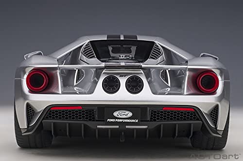 Modelo Coche Ford GT 2017 1:12 Autoart Plata miniatura 5