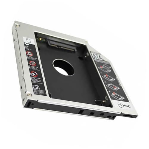 Adaptador para disco duro SSD 2.5" Gadpiparty aluminio negro miniatura 1