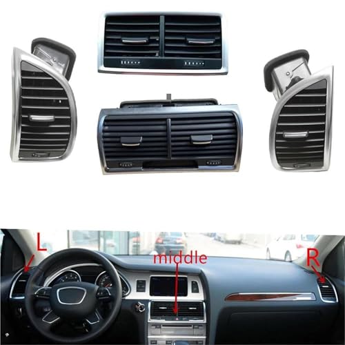 Grille d'aération climatisation Audi Q7 4L panneau avant droit 2007 - 2