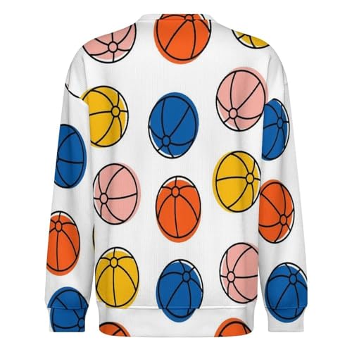 MoBlinko Sweaters for Men Colorful Palm Summer Mens Crewneck Sweater Long Sleeve Lightweight Pullover3