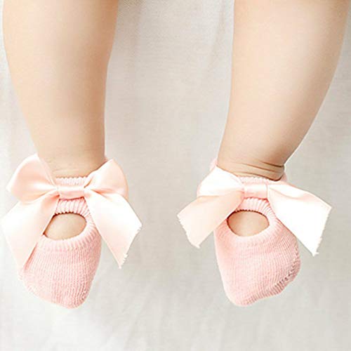 Image of SYGA NewBorn Baby's Regular Cotton Socks (Pack Of 3) For 0-12 months