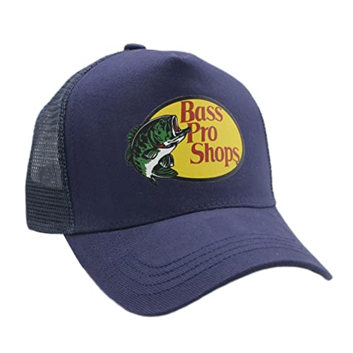 ZMOO Bass-pro-Shop Casquette de baseball en maille imprimée, chapeau de soleil respirant pour homme et femme, sports de plein air et pêche Adjustable (56-60cm) Cover