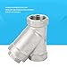 Mavaol Y-Type Strainer, 304 Stainless Steel, Heavy Duty Washable Plumbing Strainer for Industrial Use, Pressure Reduction and Rust Protection