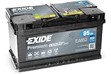 Neu Exide EA852 Autobatterie Premium 12V 85AH